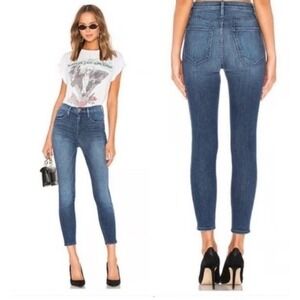 FRAME Ali High Rise Skinny Jeans in Belhaven - Size 25